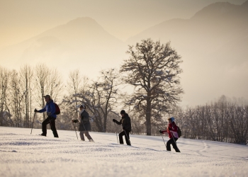 Winterurlaub Kaiserwinkl Schneeschuhwanderung